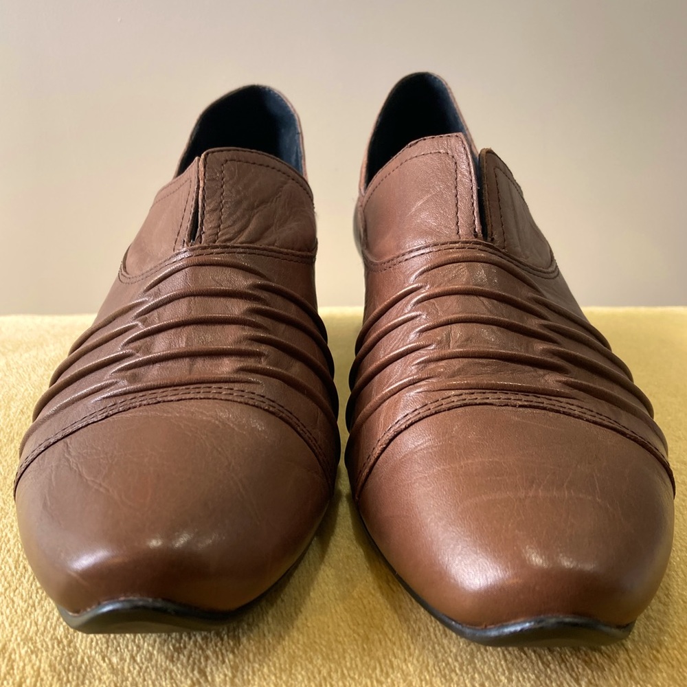 Josef Seibel leather comfort slip on booties Brown 38 7.5 - Picture 3 of 8